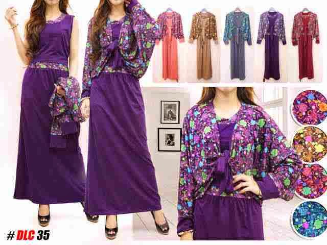 Gamis, Gaun, Gaun Gamis, Baju Gamis, Gaun terusan, Gaun Gamis Terusan, Gaun Gamis Terusan Polos