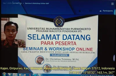 Magister Pendidikan IPS UMP Gelar Seminar dan Workshop Online