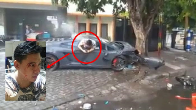 Inilah Wajah Orang yang Mengemudi Lamborghini Maut !!