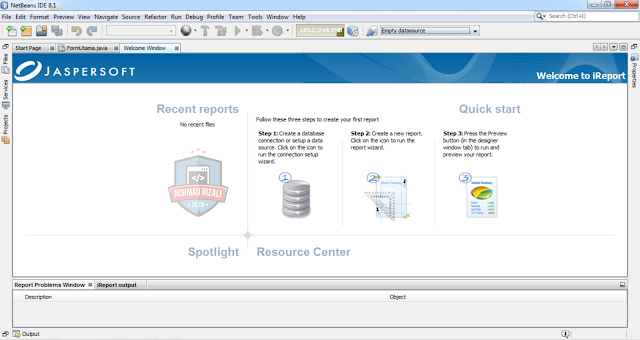 Install iReport di Netbeans IDE 8.1