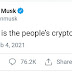 Elon Musk Dogecoin Tweet Lion King