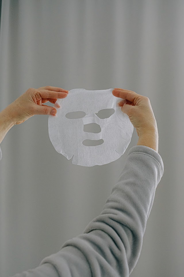 korean paper face sheet mask 