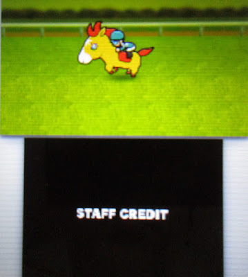 Pocket Card Jockey staff credits horse game 3DS solitiba