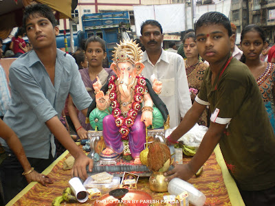 Ganpati Visharajan Darshan Girgaum Chaupati  Dt. 11-09-2011