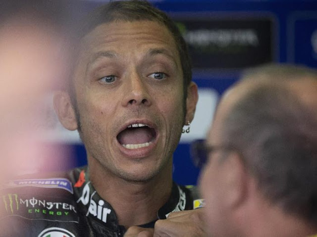 Rossi Reveals Reason Failed to Win Podium in British MotoGP