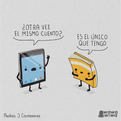 Meme de humor sobre libros