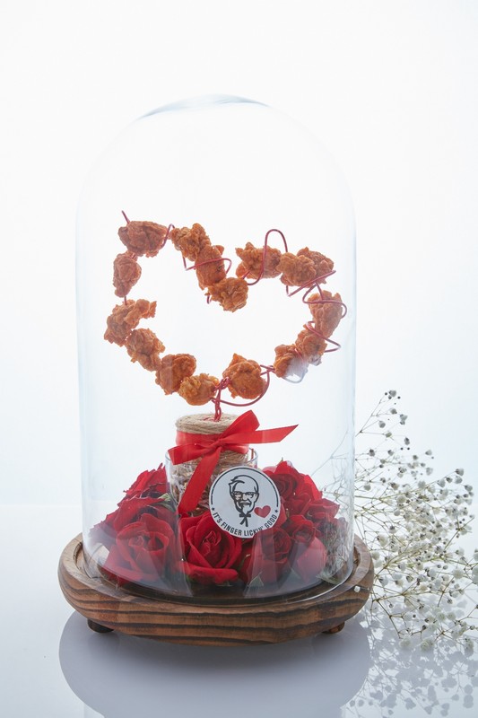 KFC Valentine Zabb ไก่เคเอฟซี ของขวัญวาเลนไทน์ ให้ไก่ทอดเป็นของขวัญ
