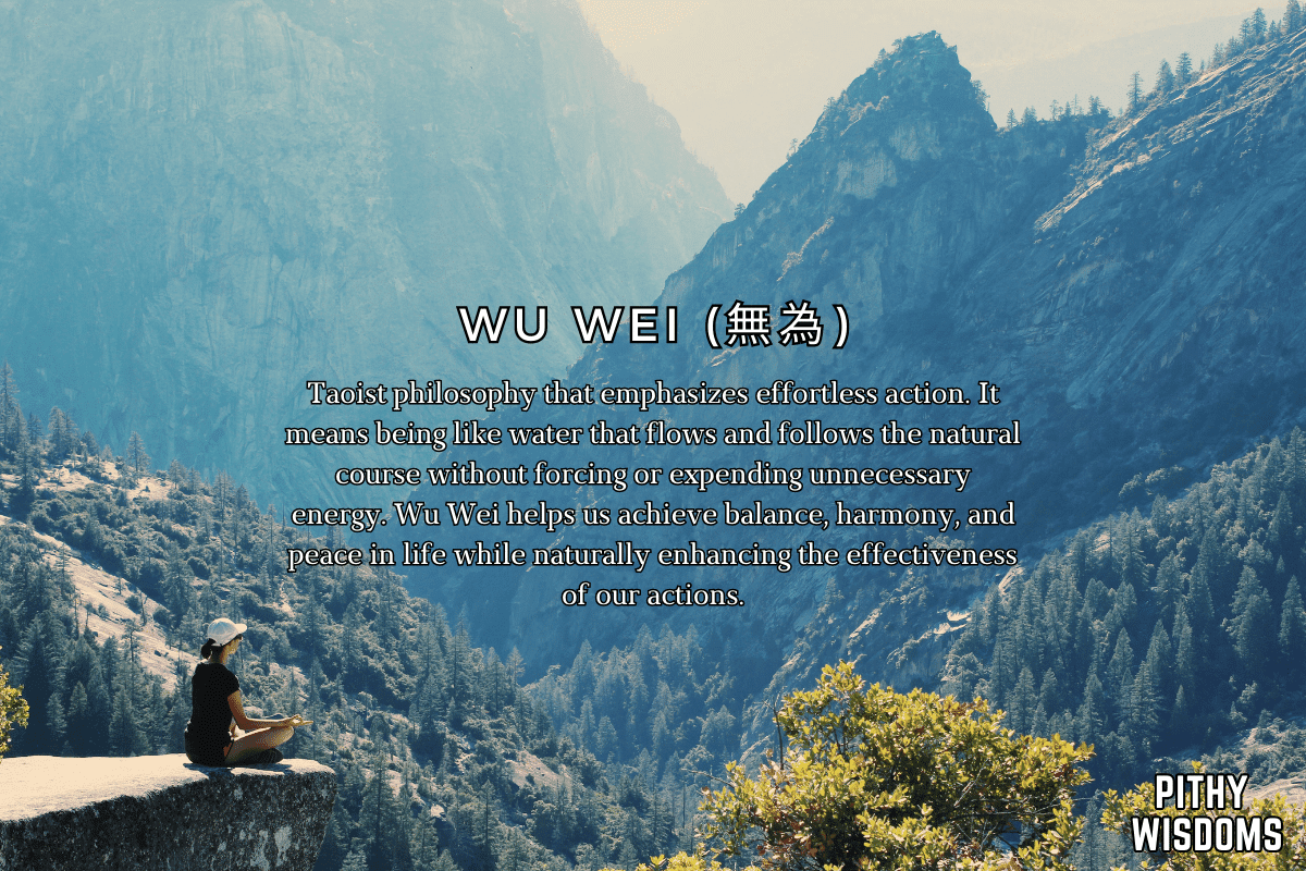 Wu Wei: The Philosophy of Effortless Action in Taoism - Pithy Wisdoms