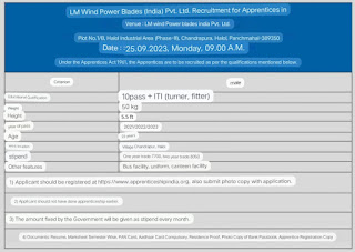 LM Wind Power Ltd new job vacancy 2023