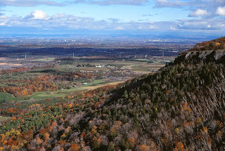 View of Voorheesville from John Boyd Thatcher State Park