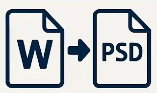 Word to PSD Converter