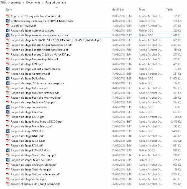 Télécharger rapport de stage