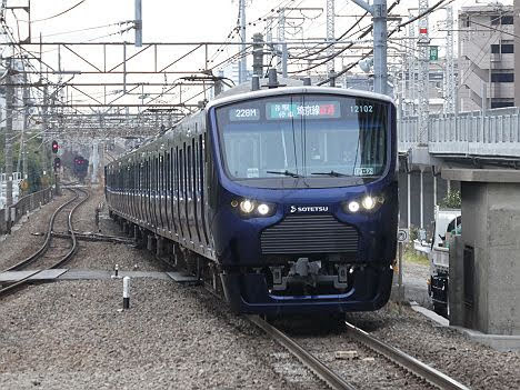 埼京線直通　各駅停車　新宿行き2　相鉄12000系