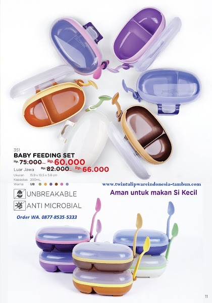 Promo Diskon April 2018, Baby Feeding Set