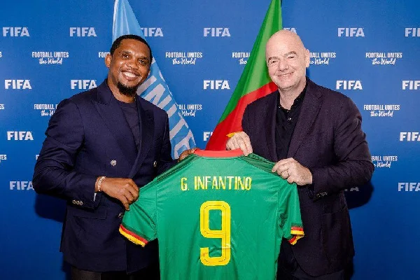 Etoo: Bila Infantino, Afrika ni ngumu kutoboa katika Soka