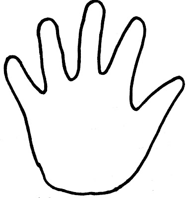 Download Hand Print Coloring Pages Printable - Colorings.net