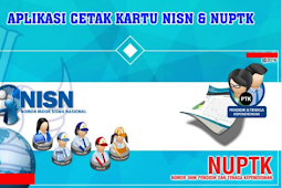 Aplikasi Cetak Kartu NUPTK dan NRG Terbaru Gratis