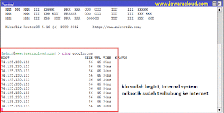 cara setting mikrotik rb450