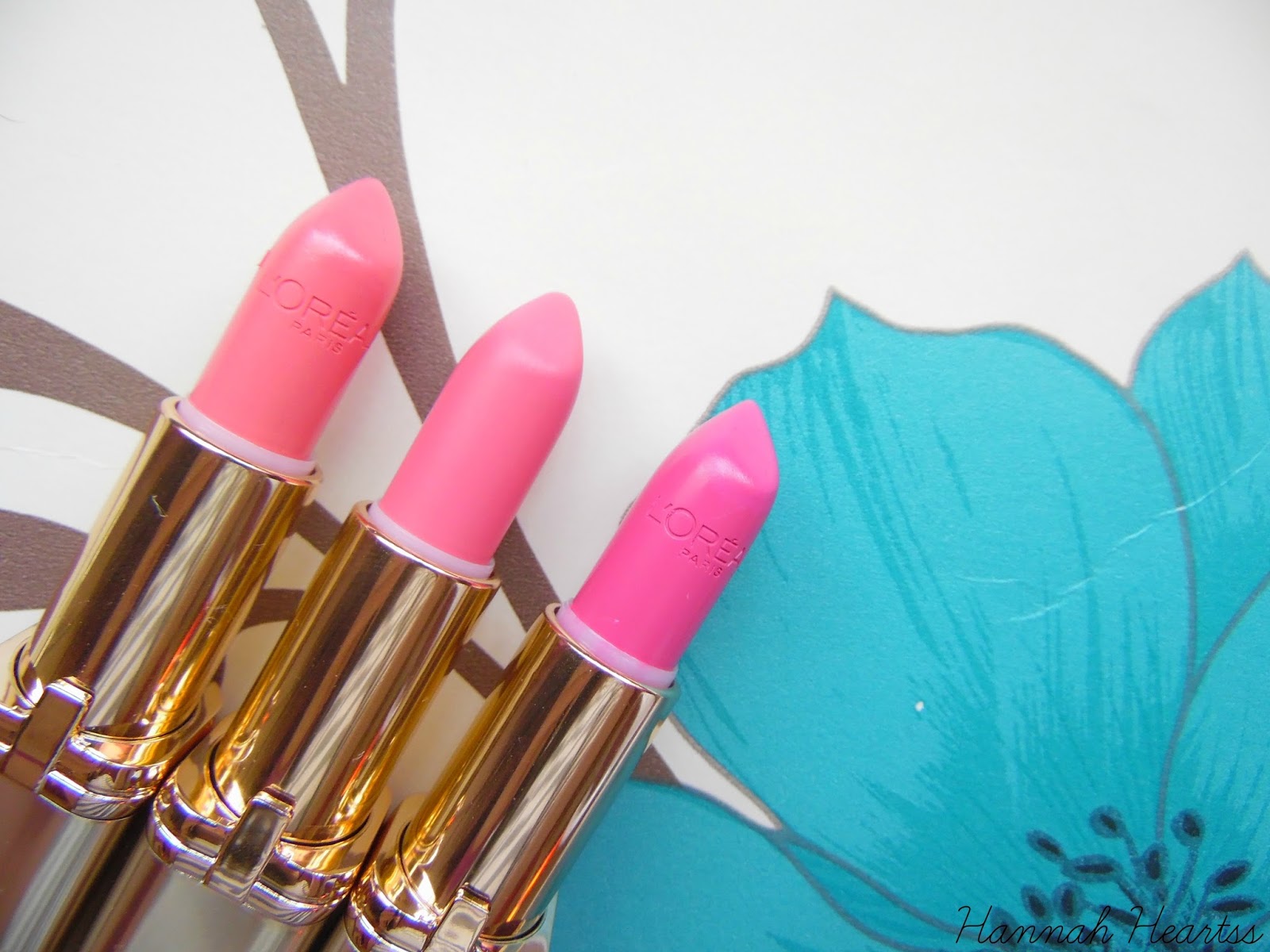 L'Oreal Color Riche Lipsticks 