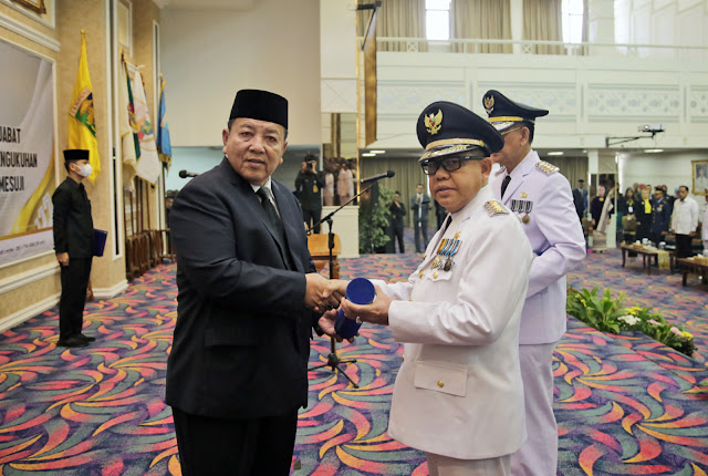 Gubernur Lampung Arinal Djunaidi Melantik 3 Pj Bupati di Lampung