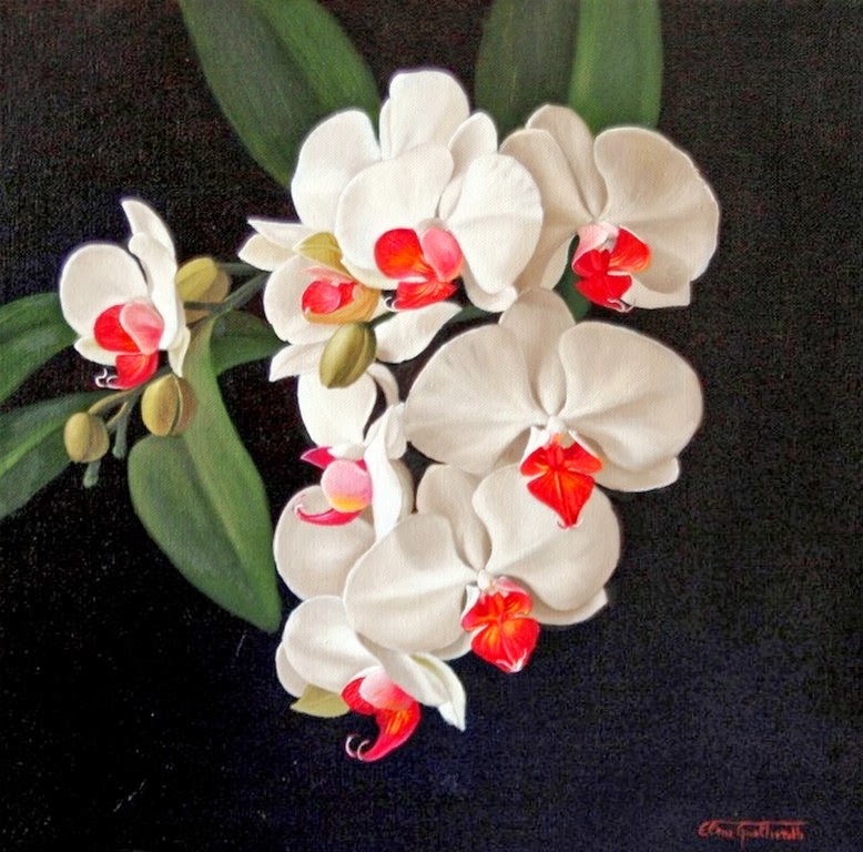 imagenes de flores pintadas al oleo - Arte Pinturas Óleo: Imágenes de Flores Pintadas al Óleo