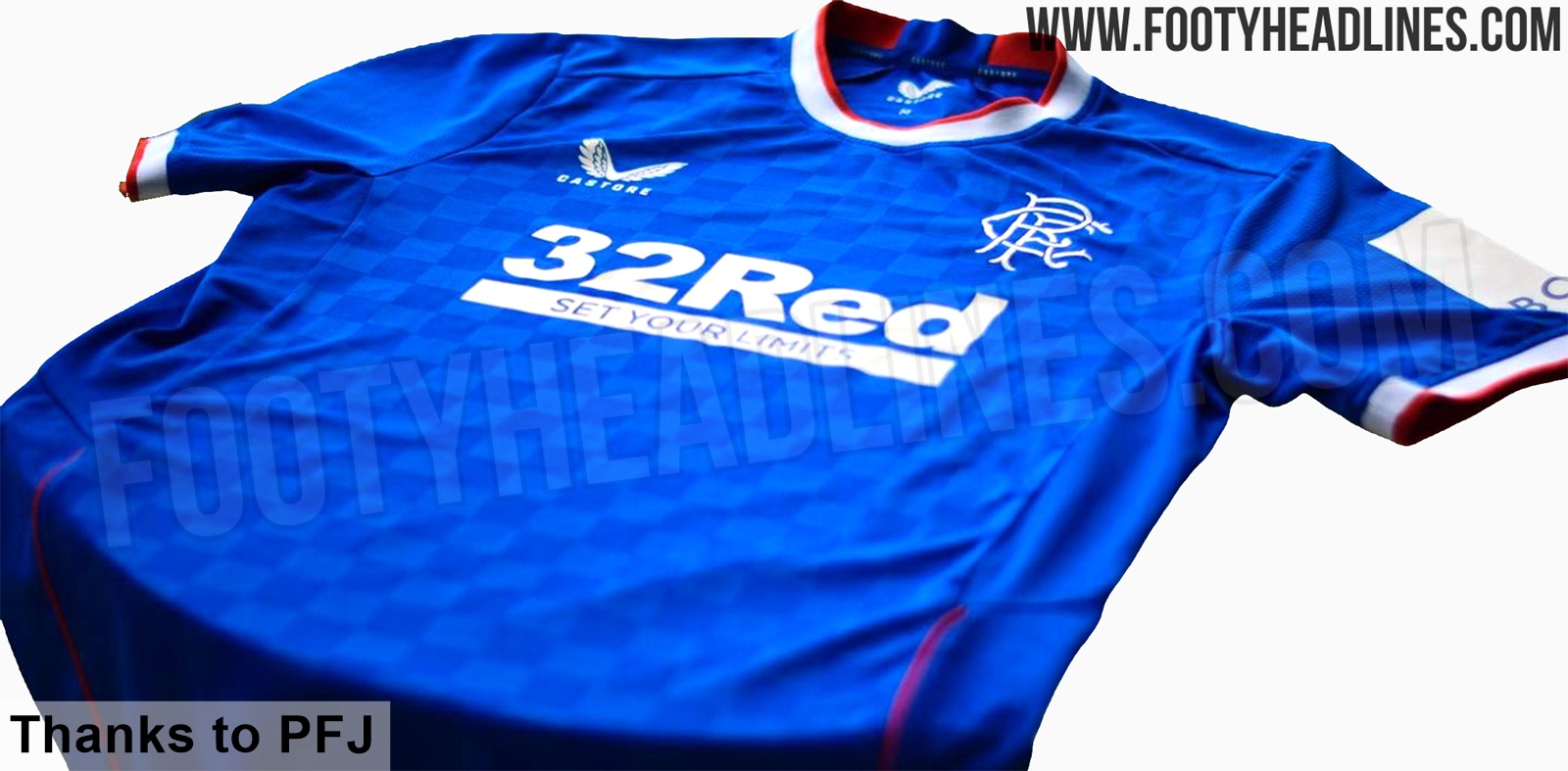 Rangers Home Kit 2022/23  More Than Ready 