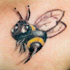 Bee Tattoos - Bee Tattoo Ideas Designs Tattoo Ideas - The bee tattoo behind ear is also a great option.