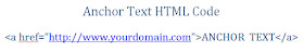 html anchor text