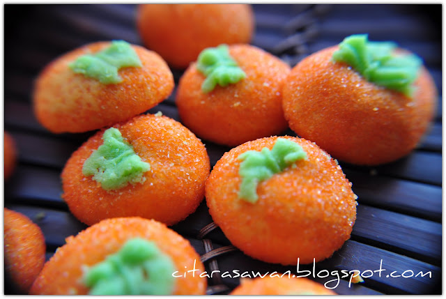 Orange Crystal Cookies / Biskut Oren Kristal ~ Resepi Terbaik