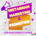 INSTAGRAM MARKETING & PROMOTION