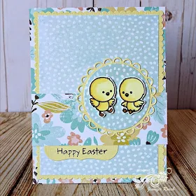 Sunny Studio Stamps: Chickie Baby Customer Card by Jennifer Roach