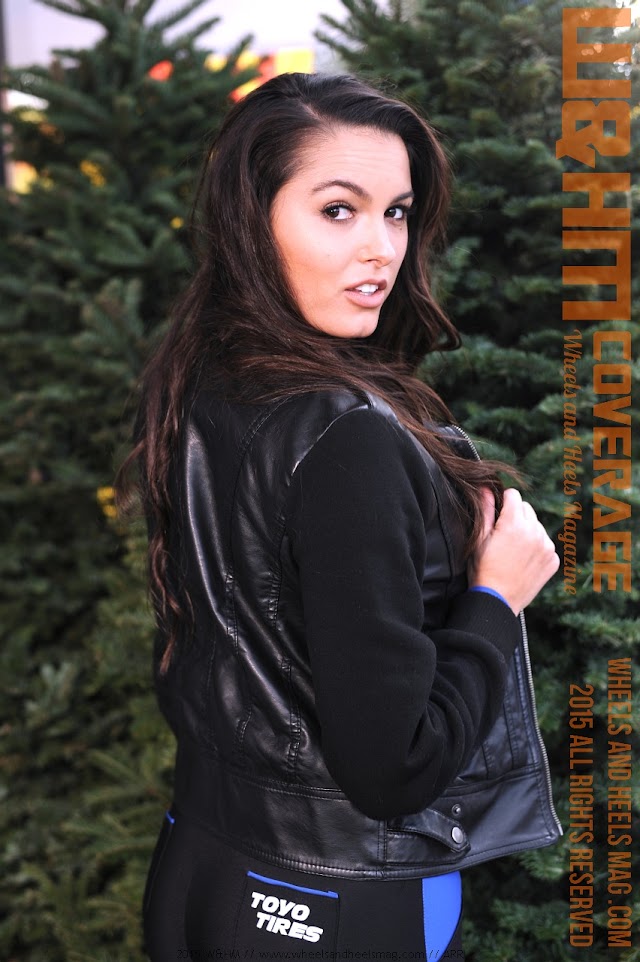 Cool Cover Modle Constance Nunes for Toyo Tires at SEMA 2015 #SEMAMODEL