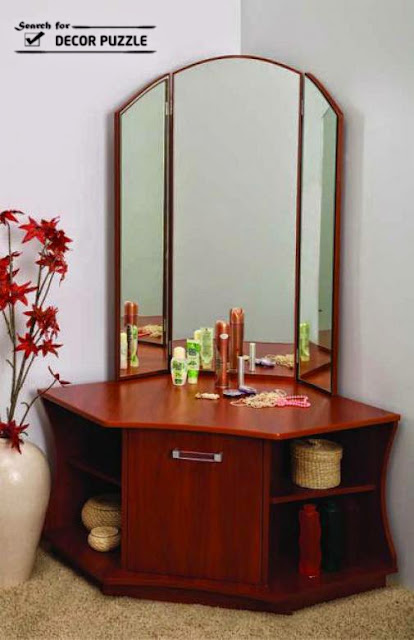 Special contemporary corner dressing  table  styles for 