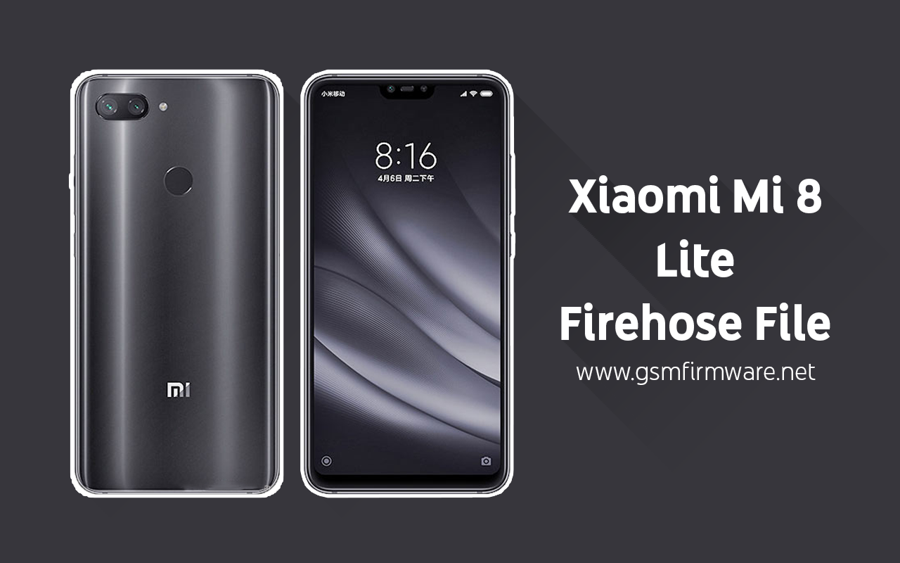Xiaomi Mi 8 Lite Platina Firehose File No Need Auth