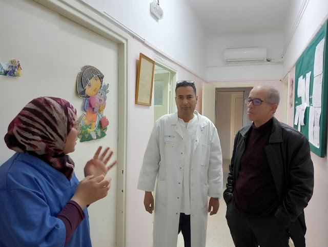 المهدية : زيارة ميدانية إلى مستشفى سلقطة