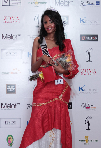 Miss Universe Ethiopia 2012 winner Helen Getachew