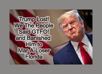 meme - Trump banished to Mar-A-Loser Florida