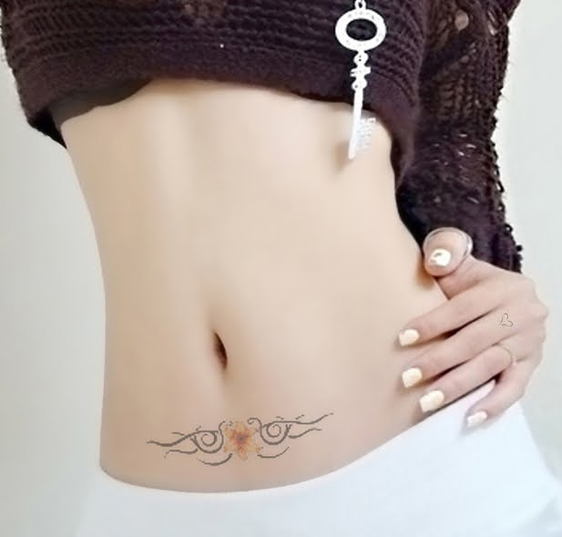 Stomach Tattoos For Girls 2011