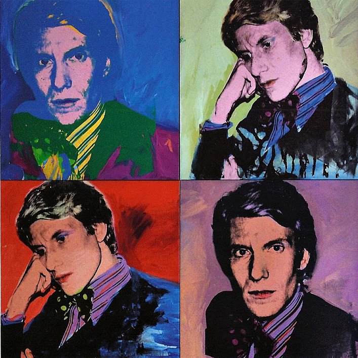 Andy Warhol's Silkscreen Portraits