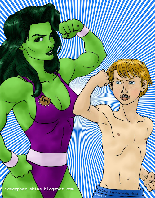 Acts of Vengeance She-Hulk and Speedball