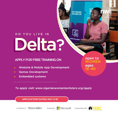 Nigerian Women Techsters Free ICT training to empower Delta state Women 2019