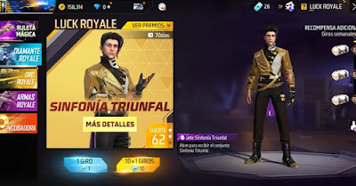Free Fire New Luck Royale Bundle in 2023