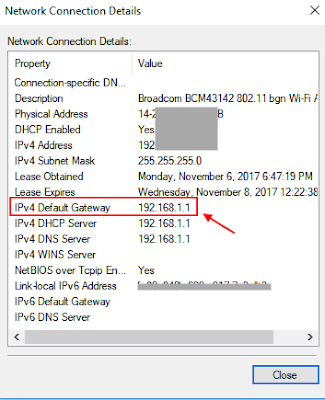 How to find out the IP address of your router in Windows PC