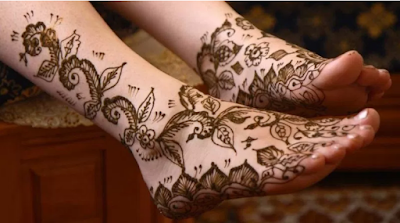 tutorial henna kaki