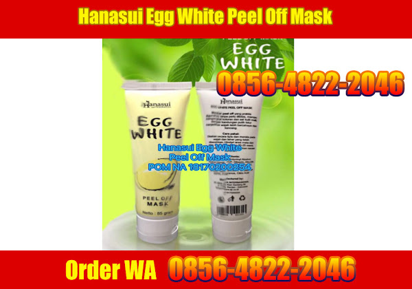 EGG WHITE PEEL OFF MASK - MASKER TELUR - order WA 0856-4822-2046