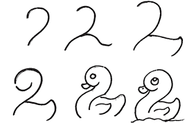 Anak Belajar Menggambar  Menggambar Bebek  4