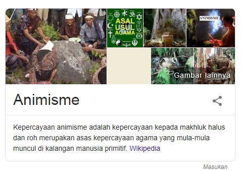 Penjelasan Lengkap Tentang  Animisme, Dinamisme, dan Totemisme