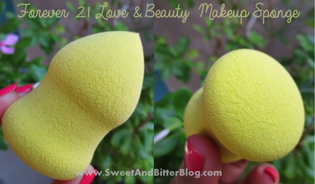 Forever 21 Love & Beauty Makeup Sponge compared to Beauty Blender - I ...