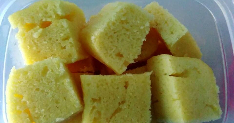 Resepi Kek Lemon Moist kukus (sukatan sudu) - Assalamualaikum