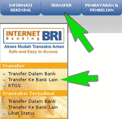 Cara Transfer Saldo Dari Rekening BRI Ke Mandiri Internet Banking